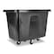 Rubbermaid Commercial 500 lbs. Rectangular Trash Can FG461400BLA - alternate 5